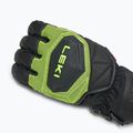 Pánske lyžiarske rukavice LEKI WCR Coach 3D black/ ice lemon 5