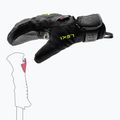 Detské lyžiarske rukavice LEKI WCR C-Tech 3D Junior Mitt black/ice lemon 6
