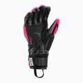 Dámske lyžiarske rukavice LEKI WCR Venom SL 3D black/pink 8
