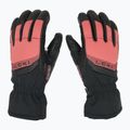 Dámske lyžiarske rukavice LEKI Griffin Base 3D black/rose 3