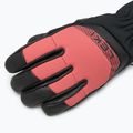 Dámske lyžiarske rukavice LEKI Griffin Base 3D black/rose 4