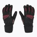 Dámske lyžiarske rukavice LEKI Griffin Pro 3D black/ rose 3