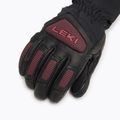 Dámske lyžiarske rukavice LEKI Griffin Pro 3D black/ rose 5