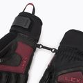 Dámske lyžiarske rukavice LEKI Griffin Pro 3D black/ rose 6