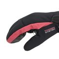 Dámske lyžiarske rukavice LEKI Vallarta 3D Mitt black/ rose 5