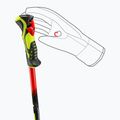Detské lyžiarske palice LEKI WCR Evo Lite SL TR bright red/black/neon yellow 6