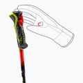 Detské lyžiarske palice LEKI WCR Pro Lite SL TR bright red/black/neon yellow 6