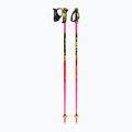 Detské lyžiarske palice LEKI WCR Evo Lite SL TR neon pink/black/neon yellow