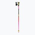 Detské lyžiarske palice LEKI WCR Evo Lite SL TR neon pink/black/neon yellow 2