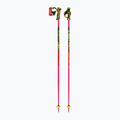 Detské lyžiarske palice LEKI WCR Pro Lite SL TR neon pink/black/neon yellow