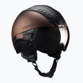 Lyžiarska prilba CASCO SP-2 Carbonic Visor brown 07.3733
