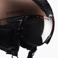 Lyžiarska prilba CASCO SP-2 Carbonic Visor brown 07.3733 6