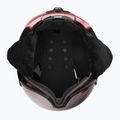 Lyžiarska prilba CASCO SP-2 Carbonic Visor pink 07.3736 5