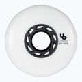 UNDERCOVER WHEELS Tímové kolieska na kolieskové korčule 76 mm/86A 4 ks biele