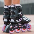 Playlife Lancer 84 dámske kolieskové korčule čiernofialové 880274 2