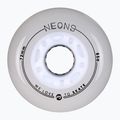 Kolieska na kolieskové korčule Powerslide Neons LED 72 mm/85A 4 pcs. white