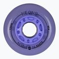 Kolieska na kolieskové korčule Powerslide Neons LED 72 mm/85A 4 pcs. lilac
