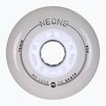 Kolieska na kolieskové korčule Powerslide Neons LED 76 mm/85A 4 pcs. white