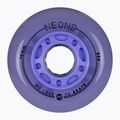 Kolieska na kolieskové korčule Powerslide Neons LED 76 mm/85A 4 pcs. lilac