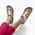 Žabky BIRKENSTOCK Gizeh Birko-Flor Narrow silver 7