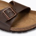 Šľapky BIRKENSTOCK Madrid BF Narrow dark brown 7