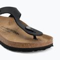 Šľapky BIRKENSTOCK Gizeh Oiled Leather black 7