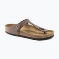 Šľapky BIRKENSTOCK Gizeh Birkibuc Narrow mocca