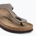 Šľapky BIRKENSTOCK Gizeh Birkibuc Narrow stone 7