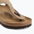 Šľapky BIRKENSTOCK Gizeh Oiled Leather tabacco brown 7