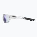 Cyklistické okuliare UVEX Sportstyle 803 Race S V white/litemirror blue 53/2/002/8803 7