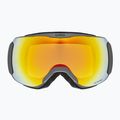 Lyžiarske okuliare UVEX Downhill 2100 CV rhino matt/mirror orange orange 2