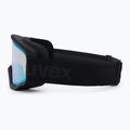 Lyžiarske okuliare UVEX Athletic FM black mat/mirror green lasergold lite55//52/233 4