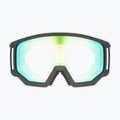 Lyžiarske okuliare UVEX Athletic FM black mat/mirror green lasergold lite55//52/233 6