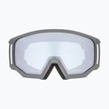 Lyžiarske okuliare UVEX Athletic FM rhino mat/mirror silver blue 55//52/523 6