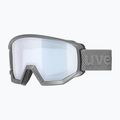 Lyžiarske okuliare UVEX Athletic FM rhino mat/mirror silver blue 55//52/523 7