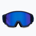 Lyžiarske okuliare UVEX Athletic FM navy matt/mirror blue green 2