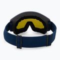 Lyžiarske okuliare UVEX Athletic FM navy matt/mirror blue green 3