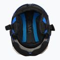 Detská lyžiarska prilba UVEX Rocket Visor Jr blue matt/mirror blue/smoke 5