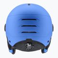 Detská lyžiarska prilba UVEX Rocket Visor Jr blue matt/mirror blue/smoke 2