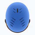 Detská lyžiarska prilba UVEX Rocket Visor Jr blue matt/mirror blue/smoke 4