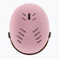 Detská lyžiarska prilba UVEX Rocket Visor Jr pink confetti matt/mirror silver/lasergold lite 6