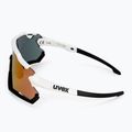 Cyklistické okuliare UVEX Sportstyle 228 white black/mirror red 53/2/067/8206 4