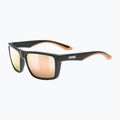 Slnečné okuliare Uvex Lgl 50 CV black mat/mirror champagne 53/3/008/2297 5