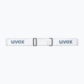 Lyžiarske okuliare UVEX Elemnt FM white mat/mirror silver blue 55//64/13 10