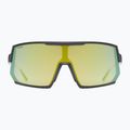 Cyklistické okuliare UVEX Sportstyle 235 sunbee black mat/mirror yellow 53/3/003/2616 2
