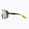 Cyklistické okuliare UVEX Sportstyle 235 sunbee black mat/mirror yellow 53/3/003/2616 3