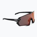 Cyklistické okuliare UVEX Sportstyle 231 2.0 P black mat/mirror red 53/3/029/2230