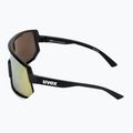 Cyklistické okuliare UVEX Sportstyle 235 P black mat/mirror yellow 53/3/032/2230 4