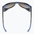 Slnečné okuliare UVEX Mtn Classic CV black matt/mirror blue 4
