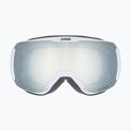 Dámske lyžiarske okuliare UVEX Downhill 2100 CV WE S2 arctic blue matt/mirror white/colorvision green 2